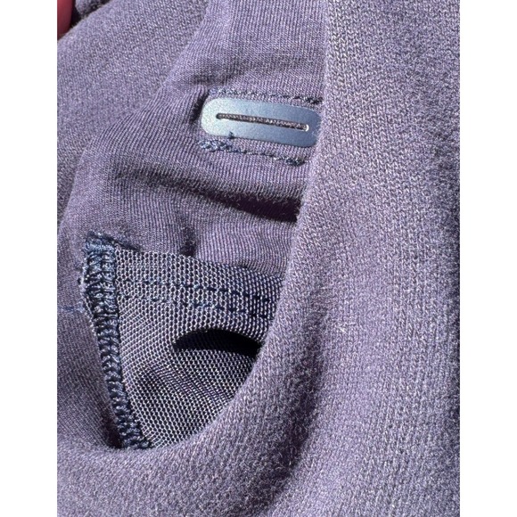 Lululemon Floral Flock Pullover‎ – Light Cotton Terry – Midnight Navy – Size 6 - Picture 11 of 11